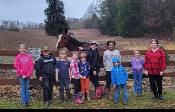 Children at JSA Ranch camp